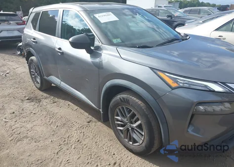 2021 Nissan Rogue S Intelligent Awd из США, поврежденный, VIN 5N1AT3AB4MC771073